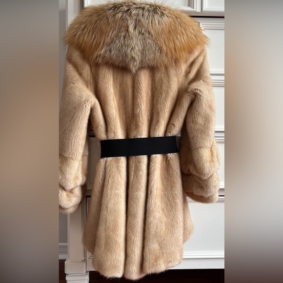 luxury High quality 100% Real female mink coat - Picture 3 of 11